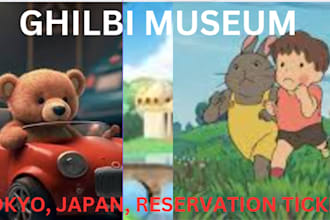 book studio ghibli museum, park tickets and secure pokémon café in japan tokyo