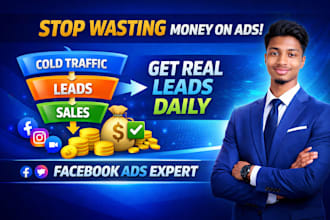 run facebook ads campaign for lead generation and sales