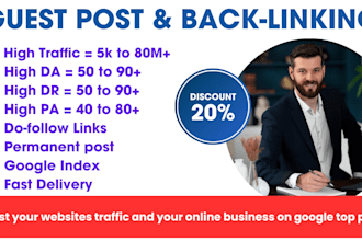 provide UK, USA, aus, india backlinks guest post websites