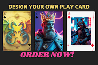 design custom poker cards and playing cards
