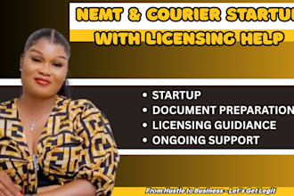 help start your nemt or medical courier with licensing and compliance policies
