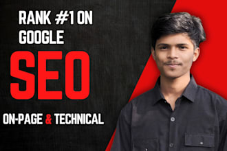 do onpage and technical seo optimization with an audit