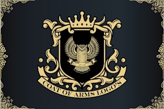 do luxury heraldic, coat of arms and family crest logo design