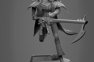 do 3d miniature for 3d printing, tabletop miniature, board games for 3d printing