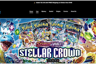 build pokemon shopify store pokémon website pokemon tcg store trading card store