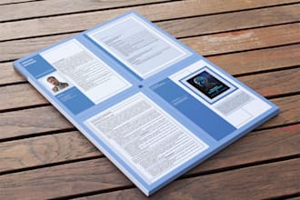 create ats optimized CV, cover letters, linkedin profiles up to 20 pages