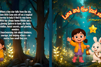 illustrate your 3d childrens book