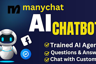 build  ai chatbot for social media platforms with manychat