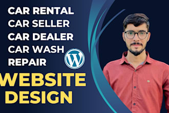 build an automative car dealership car marketplace website and car rental