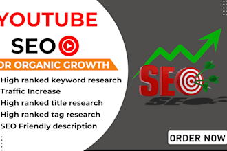 do organic youtube video SEO for grow your USA channel