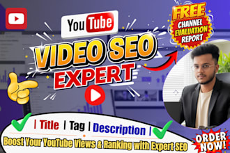 do organic USA youtube video SEO to grow your video fast