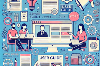 proofread and create user guides for your product