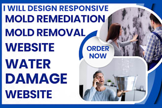 build dynamic mold removal and remediation website asbestos removal website