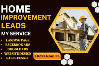 generate home improvement leads home decor leads home renovation website