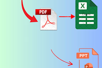 convert PDF to word, excel
