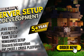 develop and customize your minecraft server