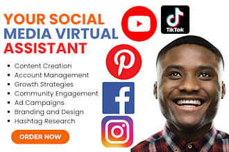 be your english german facebook instagram tiktok pinterest social media manager