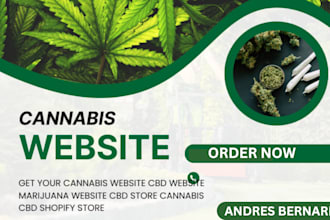 create cbd website, cannabis website, marijuana website, hemp website, tobacco