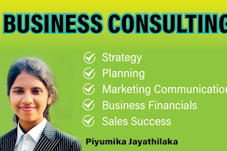 consultant for business, marketing, and sales success
