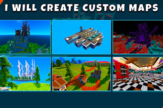 build custom minecraft maps for you