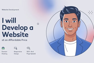 develop a website at an affordable price