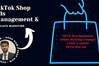 tiktok shop ads expert and tiktok shop affiliate marketing
