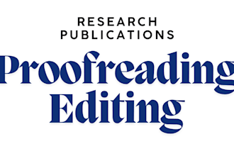 do medical proofreading for research