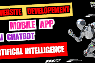 develop websites, mobile apps, ai chatbots, ai solutions