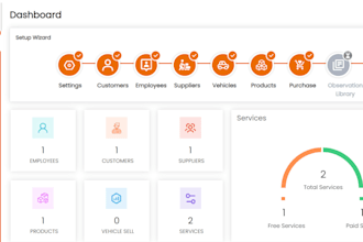 provide garage management system