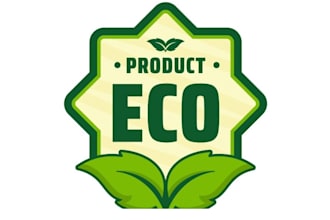 do natural landscape eco hemp agriculture farm organic logo