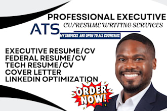 craft your executive resume, sales cv, cover letter, optimize linkedin, vp, svp