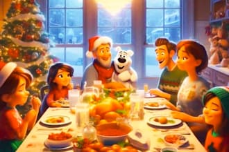 draw  christmas story book and children story book illustrations and covers