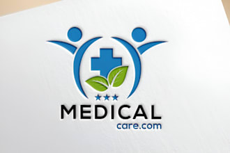 design modern medical, health, gym, and fitness logo without any copyright