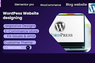 fix wordpress issues ,errors, wordpress problem and custom wordpress blog ,help