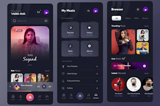 create android radio app android development radio station ios app streaming app