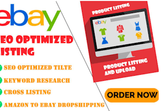 create your ebay account and product listing cross dropshipping SEO
