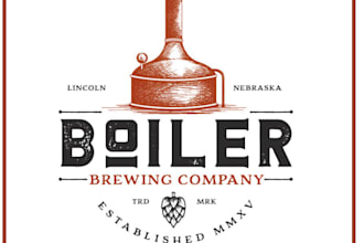 provide a bold, modern, craft brewery logo