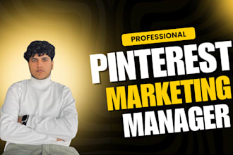 create seo optimize pins boards profile as a pinterest marketing manager
