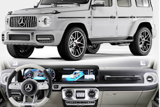 do both interior and exterior 3d car model,vehicles stl 3d printing,3d rendering