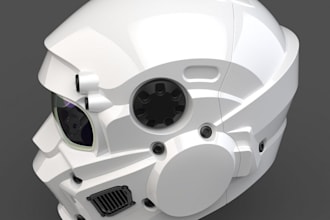 accurate helmet model,cad mechanical model,dwg,obj, stl, autocad model,solidwork
