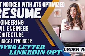 build professional ats resume writing and linkedin, IT, sales, tech, engineering