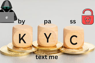 do kyc of any crypto bank account in a professional way