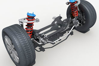 design 3d mechanical part,automotive, cad model, electric motor, dwg,skp,3ds max