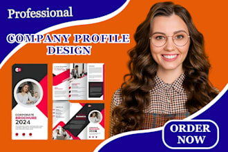 design company profile, business brohure, booklet, ebook, proposal indesign