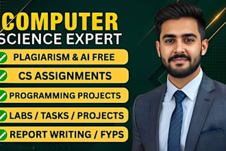 computer science assigned, report writing, java, cpp python programming project