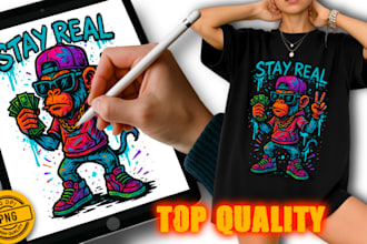draw graffiti throw up design for streetwear and merch lover
