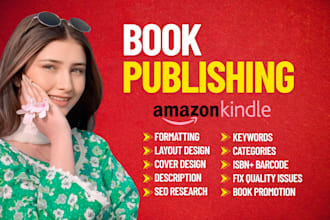 publish book on amazon kindle kdp, book formatting, amazon kdp book publishing