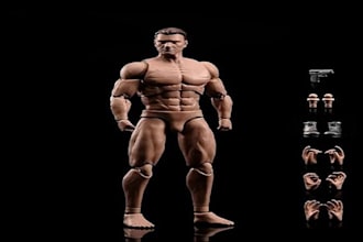 model 3d figures, make action figures, create 3d toys with zbrush and blender 3d