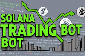 l build profitable raydium trading bot, pump fun bot, dex screener bot, solana b