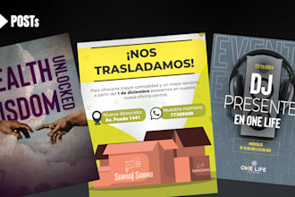 design social media posts and stories for your brand